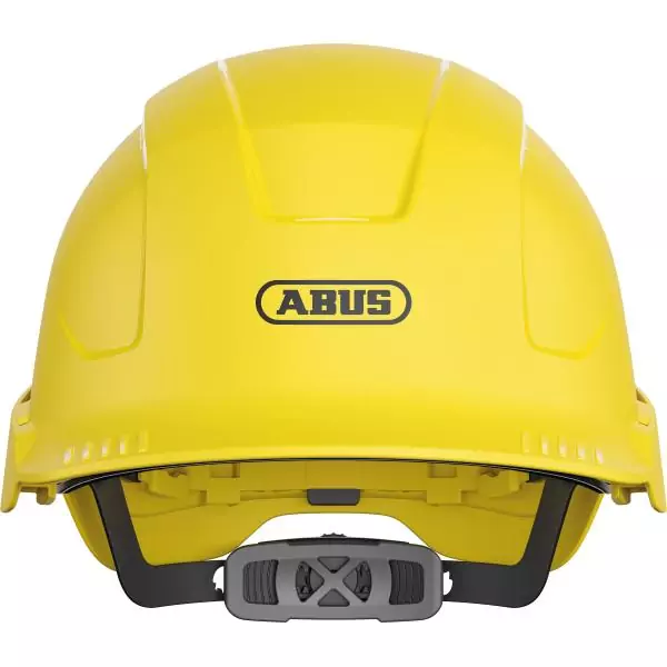 Casque de protection industrielle - ABUS - SCATOR - Jaune
