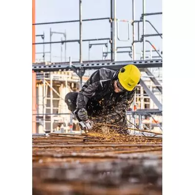 Casque de protection industrielle - ABUS - SCATOR - Jaune