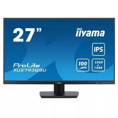 Ecran PC - IIYAMA - 27 - QHD - 100Hz - Dalle IPS - 1ms - Prolite XU2793QSU-B7