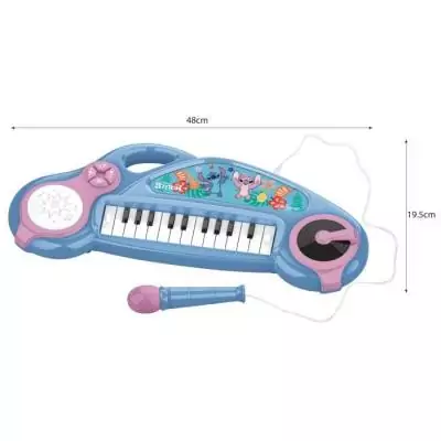 Piano électronique pour enfants Stitch avec effets lumineux