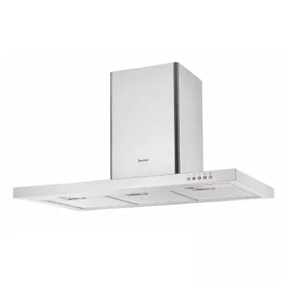 Hotte décorative murale - SAUTER - SHB1944IX - L90 cm - Inox