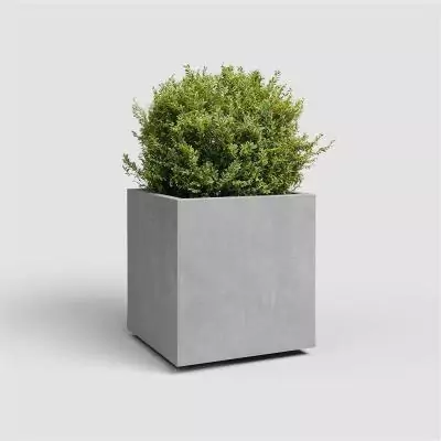 Pot de fleur - ARTEVASI - Sydney - 40 cm - 31 L - Gris Clair