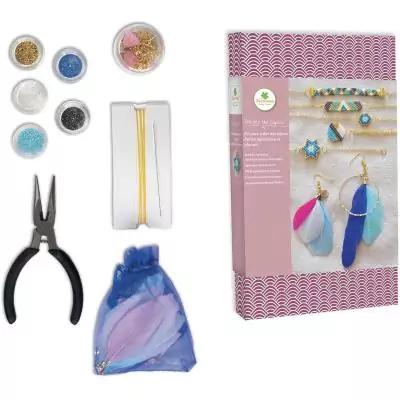 Atelier de bijoux - SYCOMORE - Perles Japonaises et plumes - Des 12 ans Atelier de bijoux - SYCOMORE - Perles Japonaises et plumes - Des 12 ans