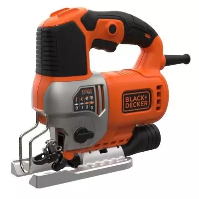 Scie sauteuse filaire BLACK + DECKER BES610K - 650W - 3100 trs/min - Fonction pendulaire réglable