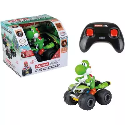 Quad Yoshi voiture télécommandée, 2,4 GHz, Echelle 1:20, CARRERA Mario Kart™, Des 6 ans