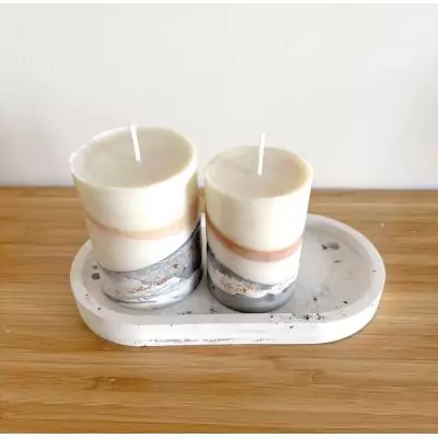 Atelier bougies et jesmonite - SYCOMORE - Make it XL - Des 12 ans