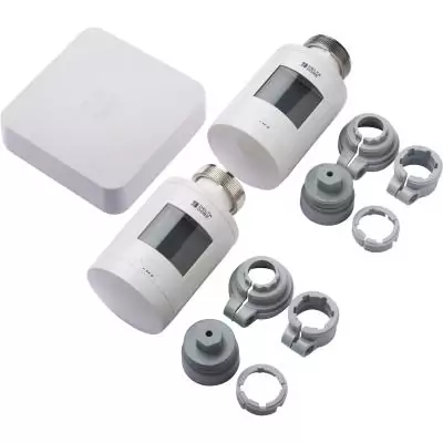 Tetes Thermostatiques et box connectée - Delta Dore - Pack TRV 1.0 connecté - 6050664