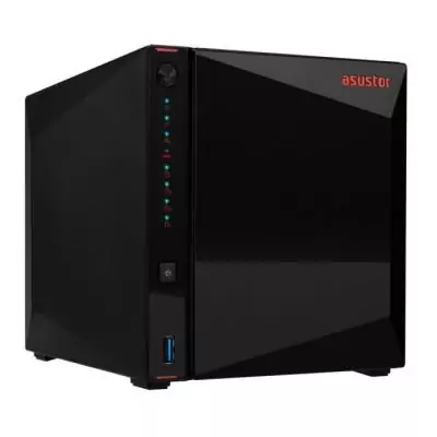 Serveur NAS - ASUSTOR - AS5404T Nimbustor 4 Gen2 - Quad-Core 2.0GHz - 4GB DDR4 - 2x 2.5GbE - 4 baies