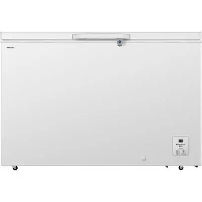 Congélateur coffre - HISENSE - FC484D4AWLYD - 2 paniers - 372 L - Eclairage Led - Classe D