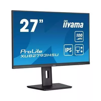 Ecran PC - IIYAMA - 27 - Full HD - 100Hz - Dalle IPS - 1ms - Pied réglable + Pivot - Prolite XUB2793HSU-B7