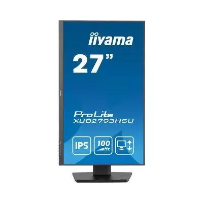 Ecran PC - IIYAMA - 27 - Full HD - 100Hz - Dalle IPS - 1ms - Pied réglable + Pivot - Prolite XUB2793HSU-B7