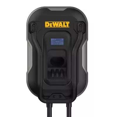Borne de recharge murale pour véhicule électrique - DEWALT - 7,4kW - Type 2 - 5 m - 32A - 380V AC