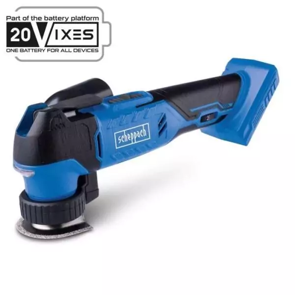 Outil multifonction sans fil C-MT40-X - pour scier, couper, racler, poncer - SCHEPPACH 20V IXES - sans batterie ni chargeur