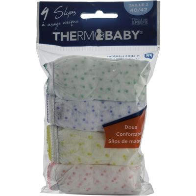 Slips de maternité jetables - THERMOBABY - Lot de 4 - Taille 3