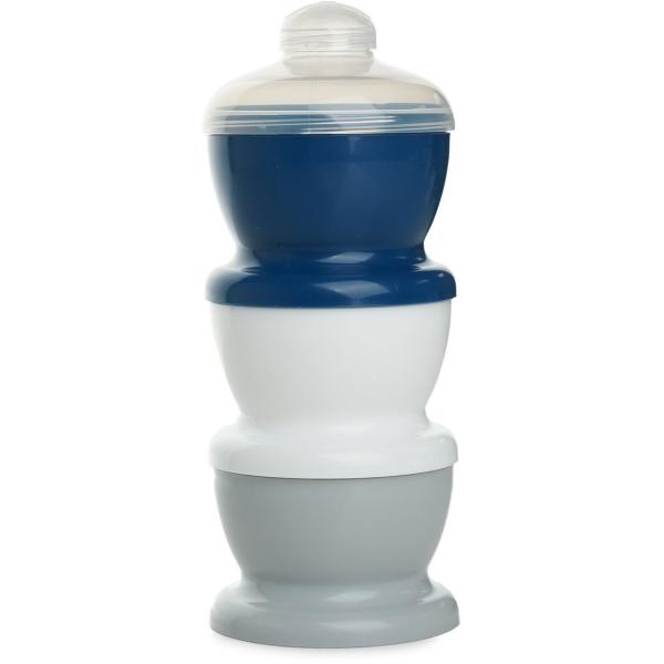 Boîte transport de lait - THERMOBABY - Avec couvercles - Gris charme