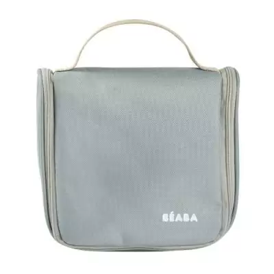 BEABA, Trousse de toilette bébé, nomade, 9 accessoires, vert sauge BEABA, Trousse de toilette bébé, nomade, 9 accessoires, vert sauge