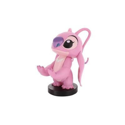 Figurine Disney Stitch Angel - EXQUISITE GAMING - Cable Guys - Support écouteurs, smartphone ou petit accessoire - 20 cm