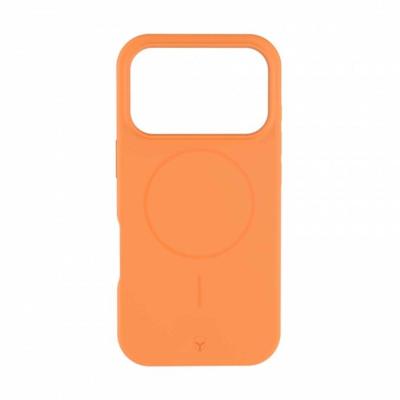 Coque MagSafe - IPhone17 Pro - Silicone Renforcée - Orange