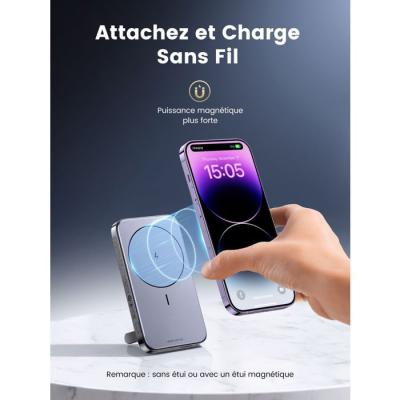 Batterie externe - UGREEN - 10,000 mAh - 20W - Gris Batterie externe - UGREEN - 10,000 mAh - 20W - Gris