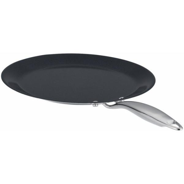 Crepiere grand chef - ARTHUR MARTIN - AM7248 - Ø28 cm - Inox 18/10 - Revetement céramique - Tous feux dont induction