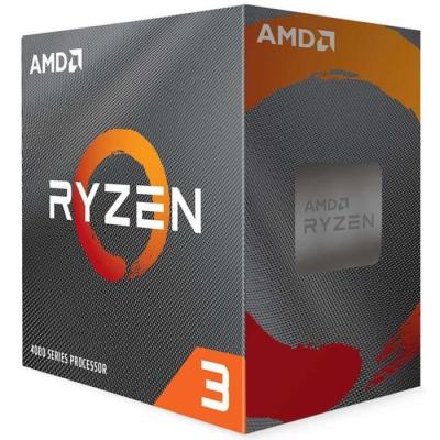 Processeur - AMD - Ryzen 3 4100 (100-100000510BOX) Processeur - AMD - Ryzen 3 4100 (100-100000510BOX)