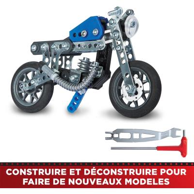 Moto - BANDAI - Meccano - APM20103 - 5 Modeles