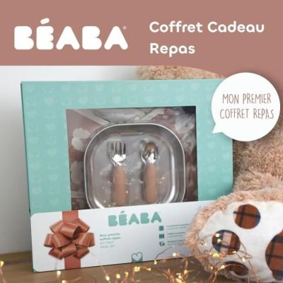 Coffret cadeau 1er repas - BEABA - Savannah Bloom
