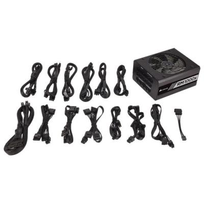 Alimentation PC - CORSAIR - RM1000x Shift -1000 Watt - ATX 3.1 - PCIe 5.1 - Cybenetics GOLD Certified - Shifted Modular PSU