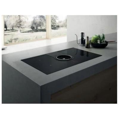 Table induction ELICA PRF0120978A NikolaTesla BL/F/83 - 4 foyers - Commandes tactiles - Extraction intégrée - Noir brillant