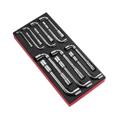 Module de clé a pipe débouchées métriques en plateau mousse - FACOM - MODM.75PB - série 75 - 13 pieces Module de clé a pipe débouchées métriques en plateau mousse - FACOM - MODM.75PB - série 75 - 13 pieces