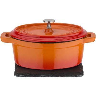 Mini Cocotte - GSW - 718356 - Fonte d'acier massive - Induction - Orange