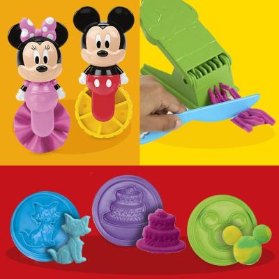 Play-Doh Disney Junior Crée Une Histoire, Coffret de pâte a Modeler portatif, Loisirs créatifs, des 2 ans