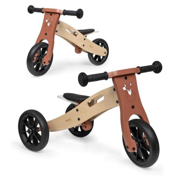 Draisienne évolutive - HAUCK - First Ride Eco - 3 roues - Beige / Fox