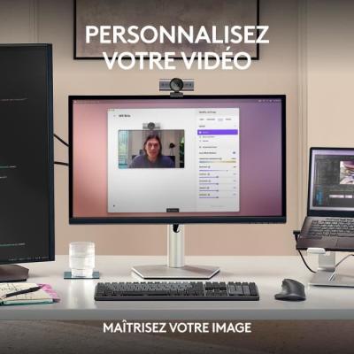 Webcam - Filaire - Logitech - MX Brio - Graphite