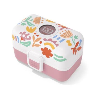 Lunch Box Enfant - MONBENTO - 3 Compartiments - Sans BPA - MB Tresor Papercut