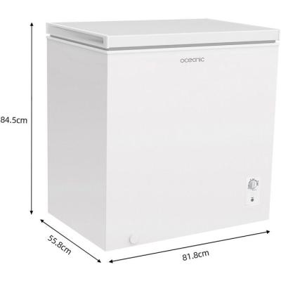 Congélateur coffre - CONTINENTAL EDISON - OCEACC194WD - Classe D - 194 L - 81,8 x 55,8 x 83,5 cm - Blanc