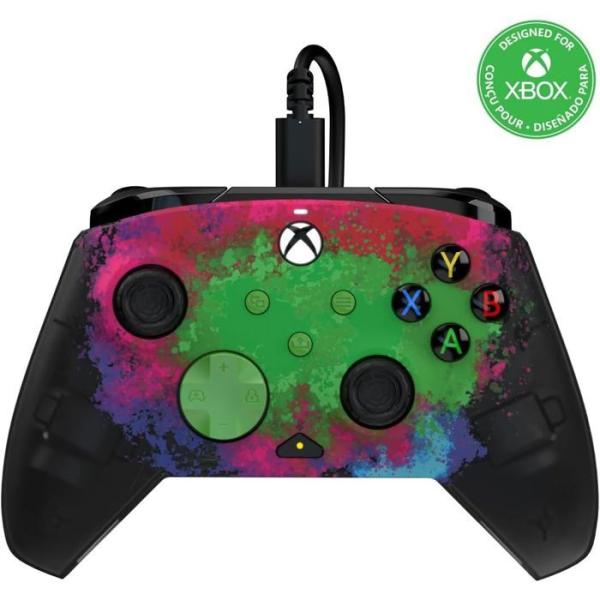Manette de jeu - Xbox - Rematch Glow Advanced - Filiare - Space Dust - PDP