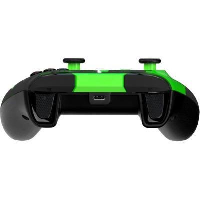Manette de jeu - Xbox - Rematch Glow Advanced - Filaire - Jolt Green - PDP