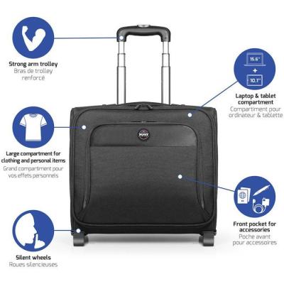 Trolley - PORT Designs - HANOI II - 15.6 pouces - 20 L - Noir