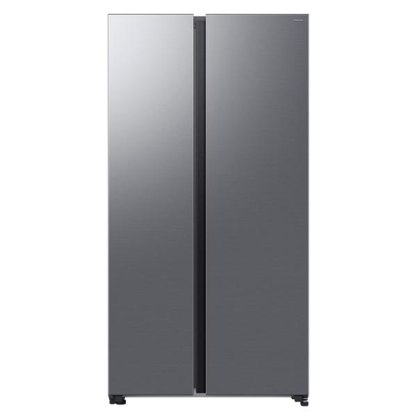 Réfrigérateur américain - SAMSUNG - RS70F65QET - 2 portes - 659 L - Classe E - Platinum Inox