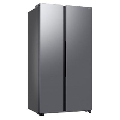 Réfrigérateur américain - SAMSUNG - RS70F65QET - 2 portes - 659 L - Classe E - Platinum Inox