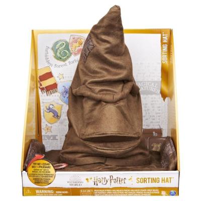 Chapeau Magique Interactif - Wizarding World - Choix de Maison - Gryffondor - Serpentard - Serdaigle - Poufsouffle Chapeau Magique Interactif - Wizarding World - Choix de Maison - Gryffondor - Serpentard - Serdaigle - Poufsouffle