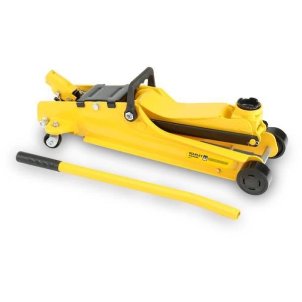 STANLEY - Cric 2 Tonnes - STMT81251-1 - Hauteur mini 85mm & hauteur maxi 381mm - Jaune