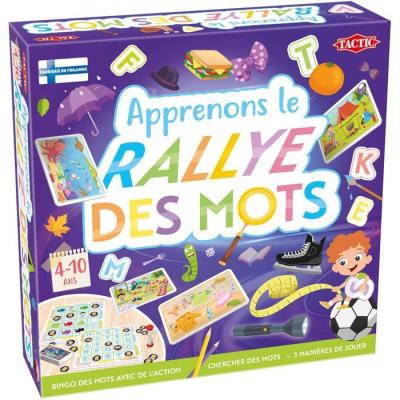 Apprenons le Rally des Mots - Jeu éducatif - TACTIC - 2 joueurs et plus - Des 4 ans