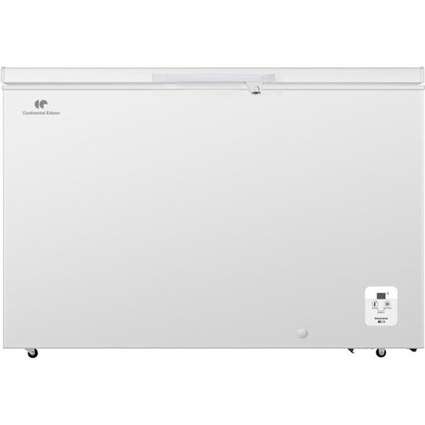 Congélateur coffre - CONTINENTAL EDISON - CECC372WD - 372 L - 130 x 40 x 84,5 cm - Classe D - Blanc