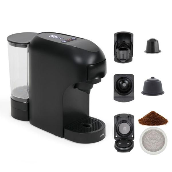 Machine a café multi-capsules 4-en-1 - LIVOO - DOD217N - 1400 W - 7 niveaux d'intensité du café - Noir