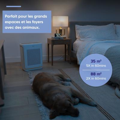 Purificateur d'air - Levoit - Vital 200S Pro - Filtration 3 étapes - Surface couverte jusqu'a 35 m² - 50 W - Blanc