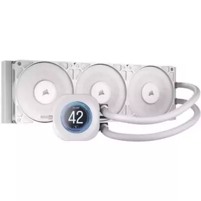Refroidissement PC Corsair Nautilus 360 LCD White - Watercooling 360 mm - Refroidisseur Liquide CPU
