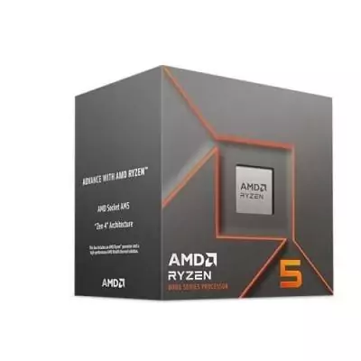 Processeur - AMD - Ryzen 5 8400F 6-Core (100-100001591BOX) Processeur - AMD - Ryzen 5 8400F 6-Core (100-100001591BOX)