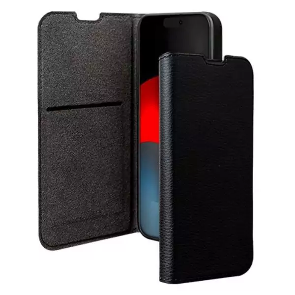 Etui a rabat - IPhone 17 - 65% GRS - Noir